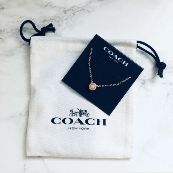 Coach Rose Gold Tone Necklace - Picture 3 of 3